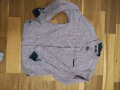 BEAMS チェック柄 長袖シャツ