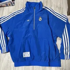 『新品』Real Madrid テラスアイコン ハーフジップジャケット Lのサムネイル