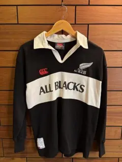 90s CANTERBURY ALL BLACKS ラガーシャツ 40