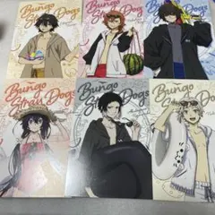 文豪ストレイドッグス Summer アニメイト フェア 夏 ポストカード 6枚