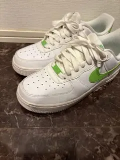 Nike Air Force 1 24cm ホワイト グリーン エアフォース1