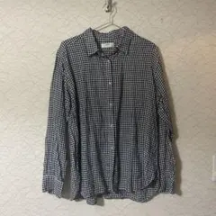 UNIQLO チェック柄 長袖シャツ XL