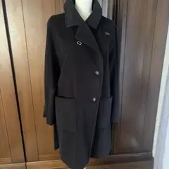 Max Mara MARELLAミドル丈ブラックコート