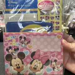 Disney ミッキー＆ミニー レターセット
