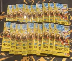 神の島の冒険　未開封バラパック　20パック ワンピースカード③