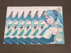 プロセカ バースデー エピカ 初音ミク ノーマル 6枚