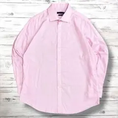 トミーヒルフィガー 長袖シャツ 刺繍ロゴ ピンク L 1998