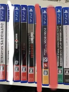 中古PS4ソフトまとめてセット7本