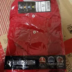 KURODARUMA 半袖ポロシャツ M レッド 26446