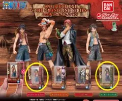 ワンピース DXF～THE ミニチュアコレクション ルフィー 2種セット