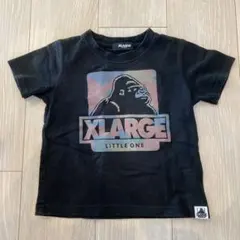 エクストララージ　XLARGE LITTLE ONE キッズTシャツ 黒