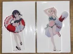 クラにか × ラウンドワン 朝凪海　天海夕 アクリルスタンドセット
