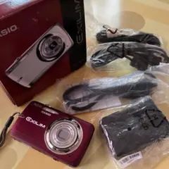 CASIO EXILIM コンパクトデジタルカメラ 本体　EX-Z550 RDのサムネイル