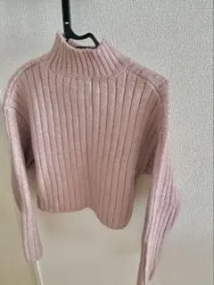 タグ付き新品　リブニットセーター