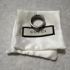 m*a様 GUCCI シルバー ブルー リング