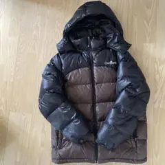 Carhartt フード付きダウンジャケット X-LARGE ブラック/ブラウン