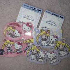 あひちゃん様専用です♡セーラームーン ハローキティ ステッカーセット