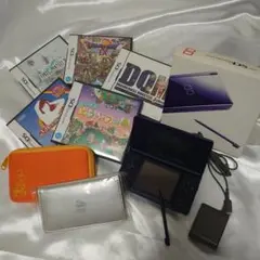 【動作確認済】ニンテンドーDS lite ネイビー＋ソフトセット