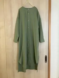 sm2 blue*バンドカラーワンピース