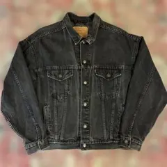 80s Levi's 70507先染め USA製 XL 黒 - メルカリ