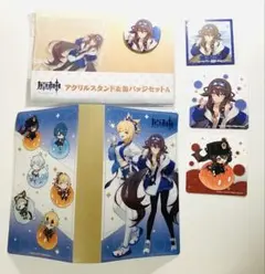 原神 韓国カフェ 胡桃 アクリルスタンド ポストカード - メルカリ