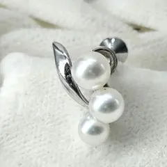 フロムシー　fromsea ナチュラルあこやパール ピンブローチ フロムシー fromsea ナチュラルあこやパール ピンブローチ - メルカリ