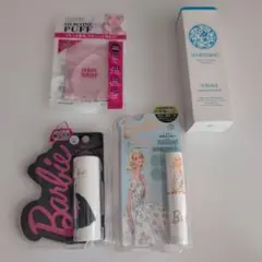 バービー 他 コスメセット 4点