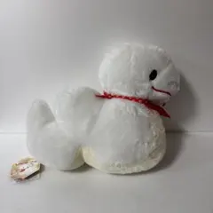 白いヘビのぬいぐるみ