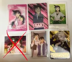 名探偵コナン カードセット 毛利蘭＆工藤新一＆ベルモット
