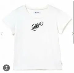 melt the lady M crew neck Tシャツ ライトベージュ melt the lady Tシャツ beige ショート丈 半袖｜Yahoo!フリマ（旧