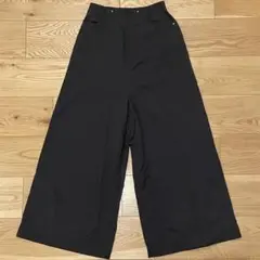ナノユニバース 春夏ネイビーワイドパンツ サイズ38 BM82PTL015CR