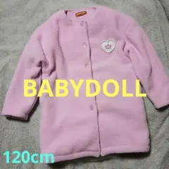 BABYDOLL ピンク フリースジャケット フードなし ベビードール