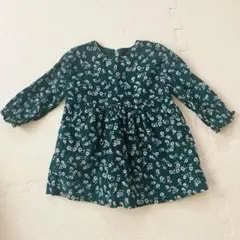 GAP 花柄コーデュロイ　ワンピース 12-18m/80サイズ