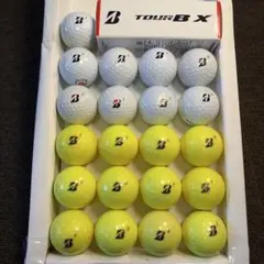 4/72)ツアーＢＸ￼新品１スリーブ含むロストボール24個の出品になります。のサムネイル