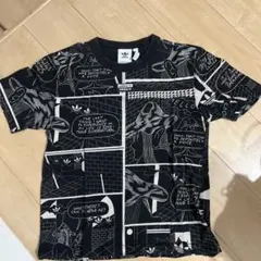 adidas originals アディダスオリジナルス Tシャツ　総柄 S