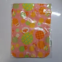 アンパンマン和柄 巾着袋（ちりめん） 　23×17cm