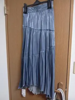 REDYAZEL ブルー ロングスカート