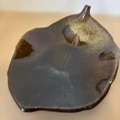 【未使用品】　高光一生　九谷焼　作家　皿　中皿　盛皿　葉型のサムネイル