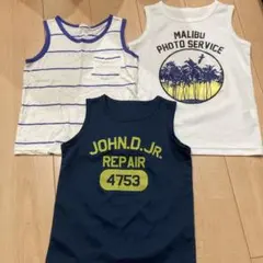 ストライプ タンクトップ 120cm 130もあり