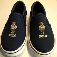 Polo Ralph Lauren ネイビー スリッポン●新品未使用●