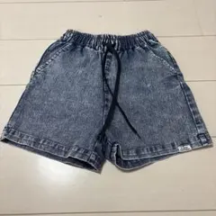 ピンクラテ✴︎デニムハーフパンツ S (140cm)