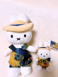 大ゴッホ展　ミッフィー ゴッホ ぬいぐるみ キーホルダー 2点のサムネイル