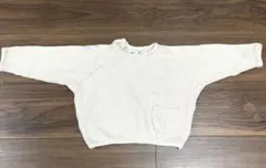 ザラベビー　ホワイトニット　74 6-9M