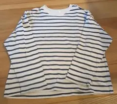 UNIQLO KIDS ストライプ長袖カットソー　130
