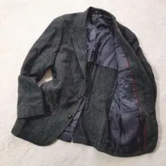 J.PRESS ツイードジャケットアメトラスポーツ　グレー　ヘリンボーン　ウール