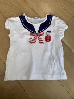 familiar セーラー襟 Tシャツ 90cm