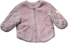 UNIQLO キルティング　ジャケット 80cm ピンク