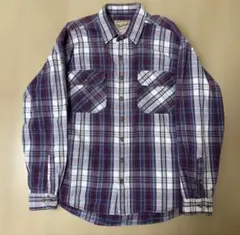woolrich 90s コットン　チェックシャツのサムネイル
