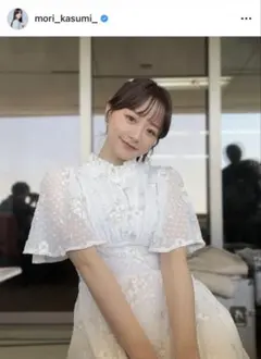 森かすみちゃん着用♡tocco closetワンピース