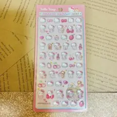 ハローキティ ボンボンドロップシールミニ ピンク